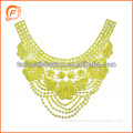 chiness style yellow color necklace polyester collar for women garment